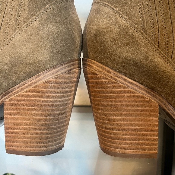 Suede Ankle bootie - 3.74” heel - Picture 13 of 13